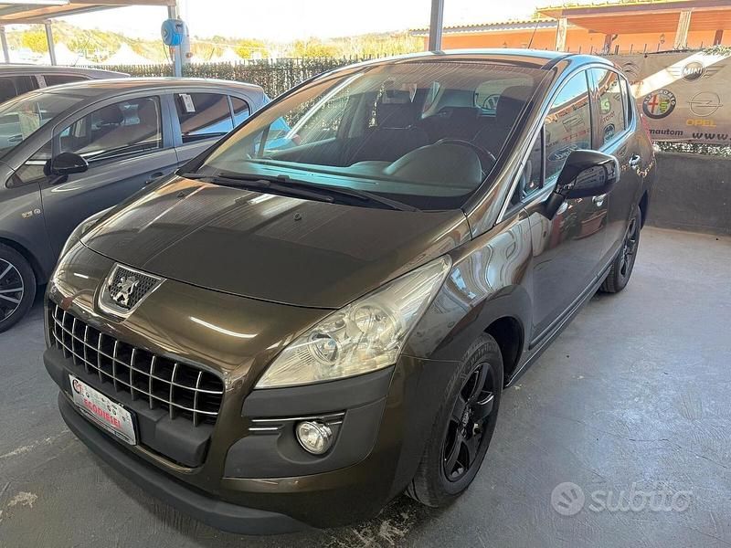 Usata Peugeot 3008 Premium 110 CV (80 kW) 2009 Marrone Berlina