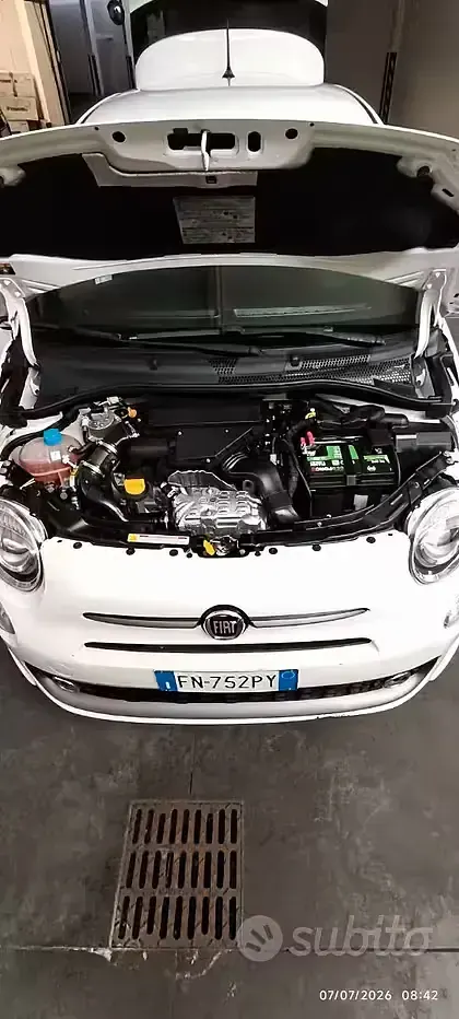 Usata Fiat 500S S 95 CV (69 kW) 2018 Bianco Berlina