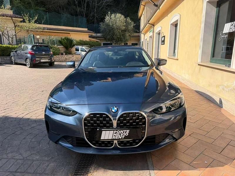 Usata BMW 420 Sport Line 190 CV (139 kW) 2021 Blu/azzurro Coupé