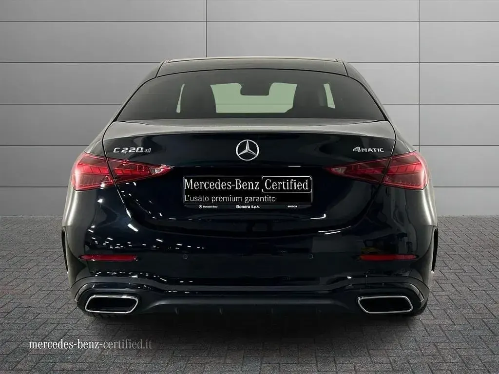 Usata Mercedes C220 Advanced 197 CV (144 kW) 2024 Nero Berlina