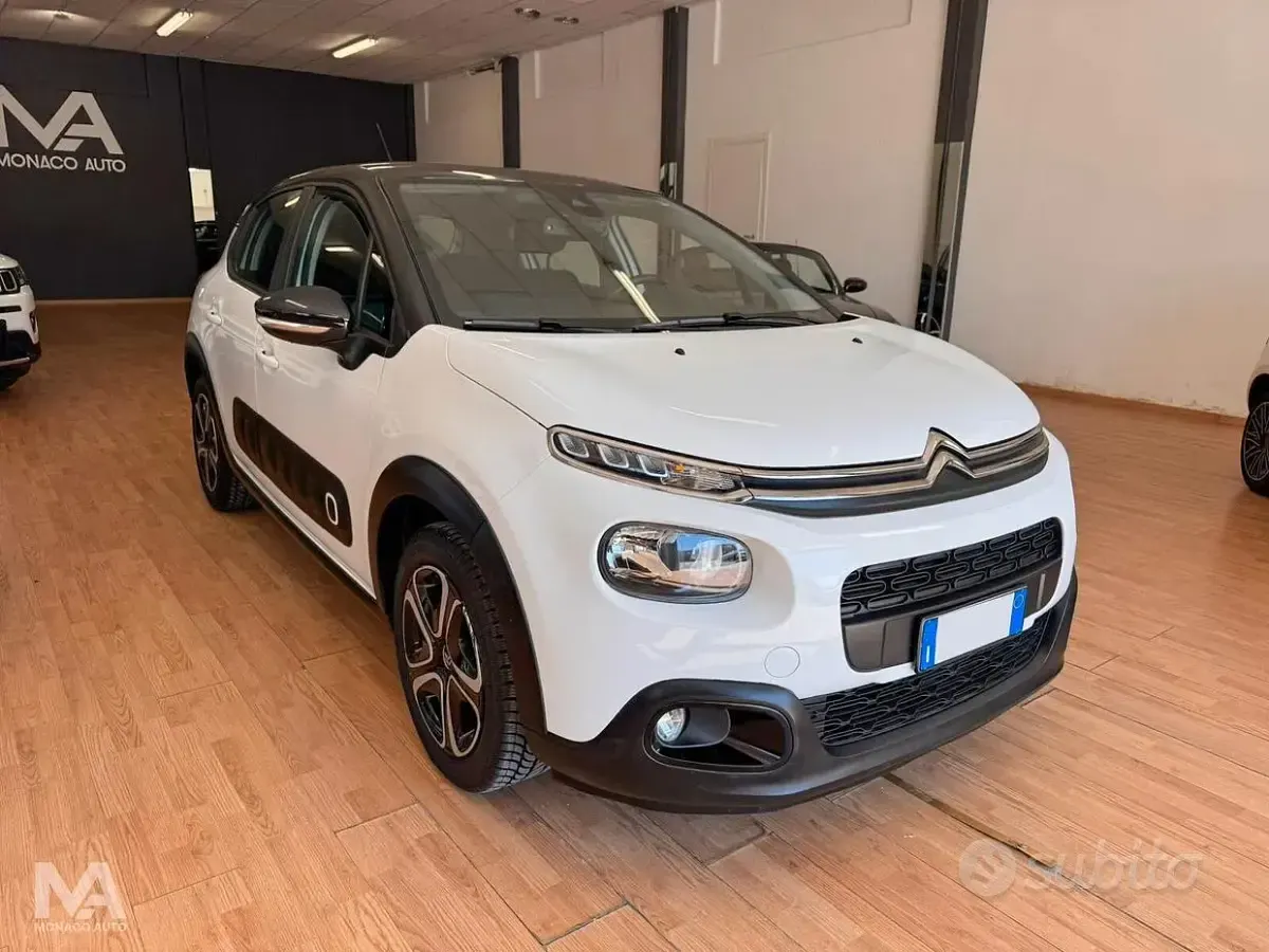 Usata Citroën C3 PureTech 83 CV (61 kW) 2019 Bianco Utilitaria