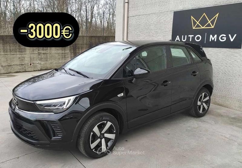 Usata Opel Crossland X Edition 110 CV (80 kW) 2023 Nero SUV