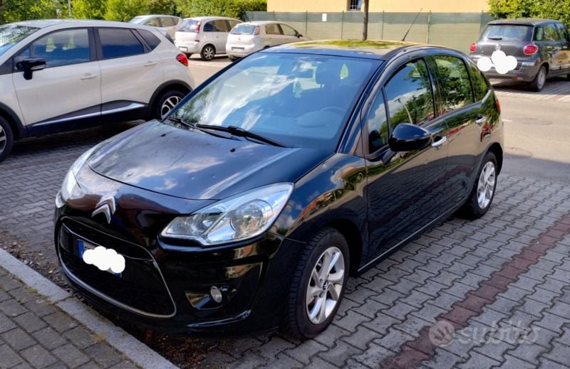 Nero Usata 2012 Citroën C3 Due volumi | 5300 € (Buon prezzo) - Immagine 1/4