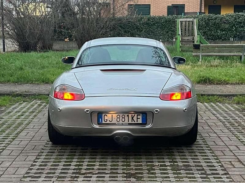 Usata Porsche Boxster 204 CV (150 kW) 1999 Argento Cabrio
