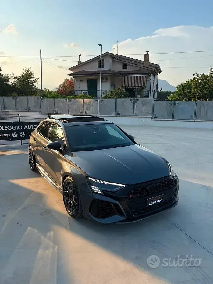 Usata Audi RS3 Performance 407 CV (299 kW) 2023 Grigio Berlina