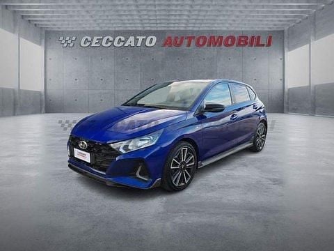 Usata Hyundai i20 N Line 79 CV (58 kW) 2024 Blu Utilitaria