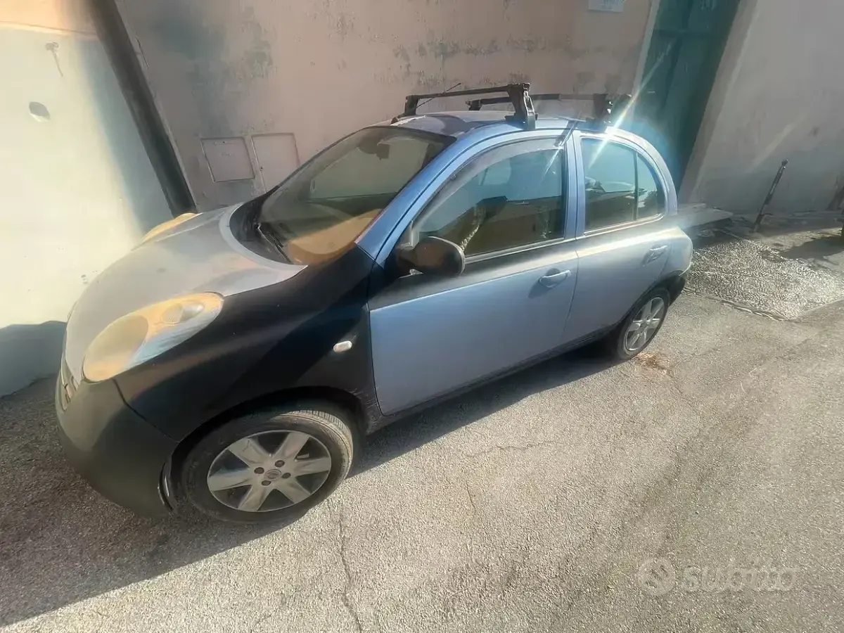 Usata Nissan Micra 88 CV (64 kW) 2003 Bluazzurro Utilitaria