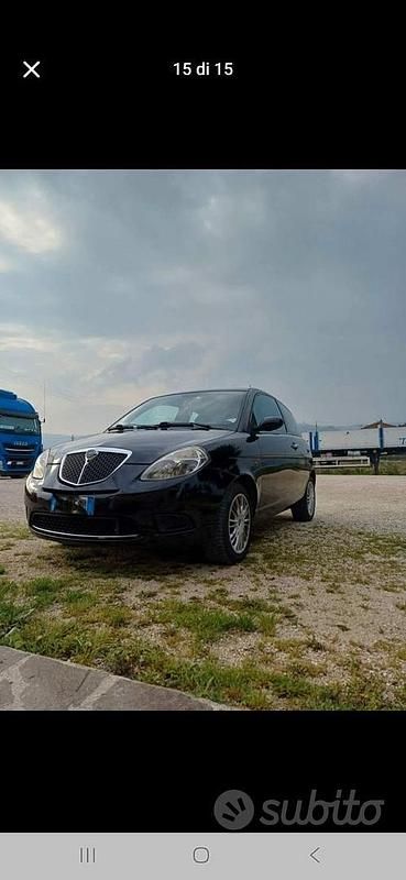 Usata Lancia Ypsilon 2008 Nero Utilitaria