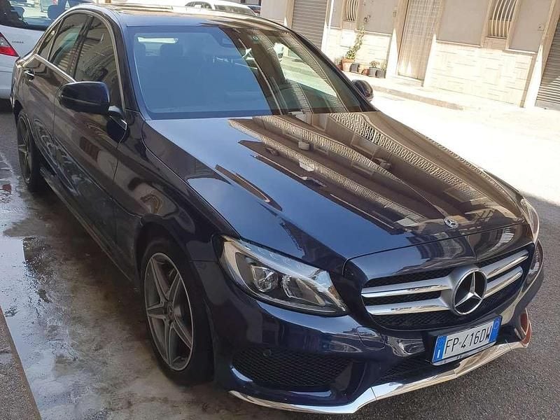 Blu/azzurro Usata 2018 Mercedes C220 Premium Tre volumi | 20.999 € (Buon prezzo) - Immagine 1/4