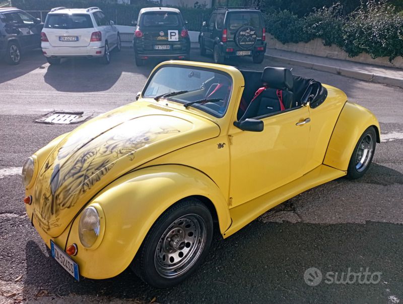 Usata VW Beetle Cabriolet 1982 Giallo Cabrio