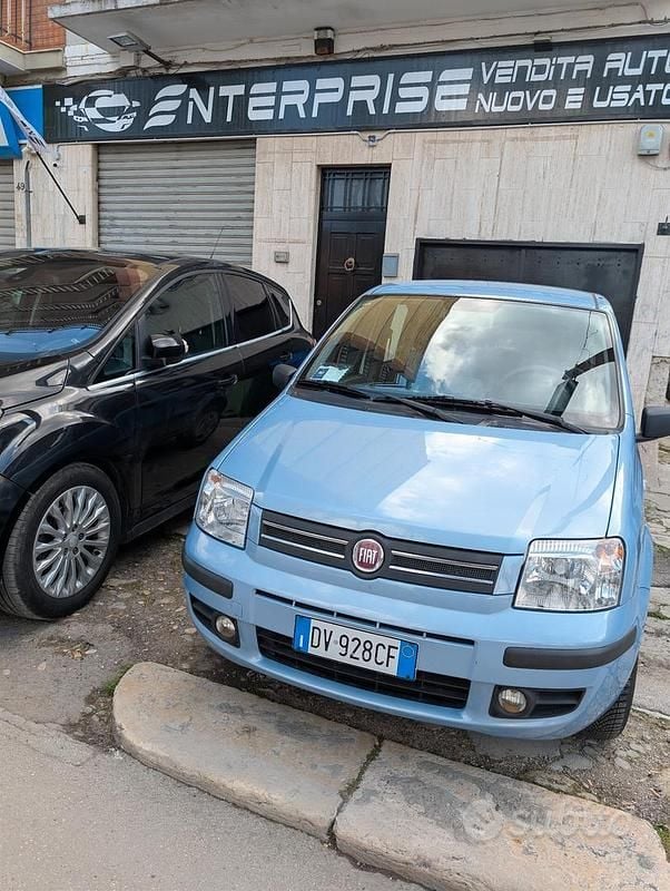 Usata Fiat Panda 59 CV (43 kW) 2009 Blu Utilitaria