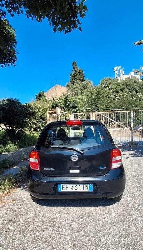Usata Nissan Micra Acenta 80 CV (58 kW) 2011 Nero Utilitaria