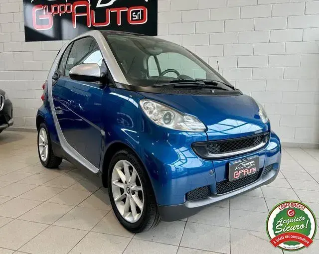 Usata Smart ForTwo Coupé Passion 70 CV (51 kW) 2010 Blu Coupé