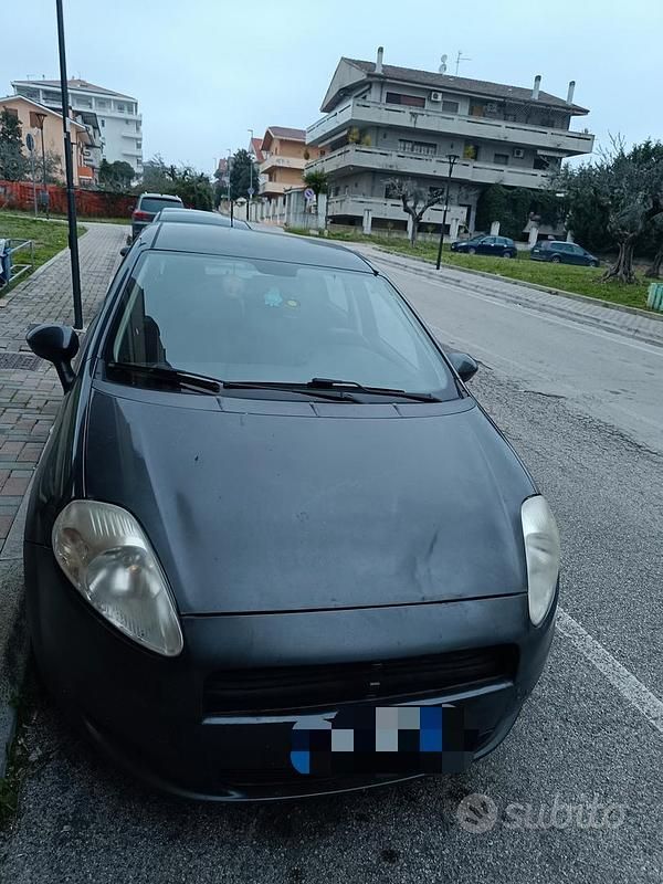 Usata Fiat Grande Punto 2008 Nero Utilitaria