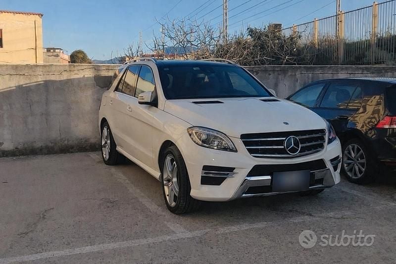 Usata Mercedes ML350 Premium 258 CV (189 kW) 2013 Bianco SUV