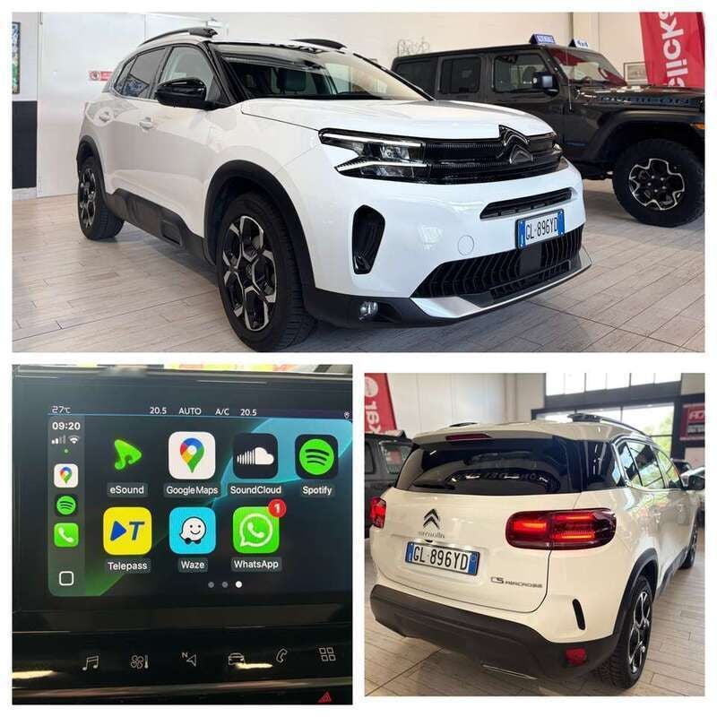 Natural white Usata 2022 Citroën C5 Aircross SUV | 20.990 € (Buon prezzo) - Immagine 1/4