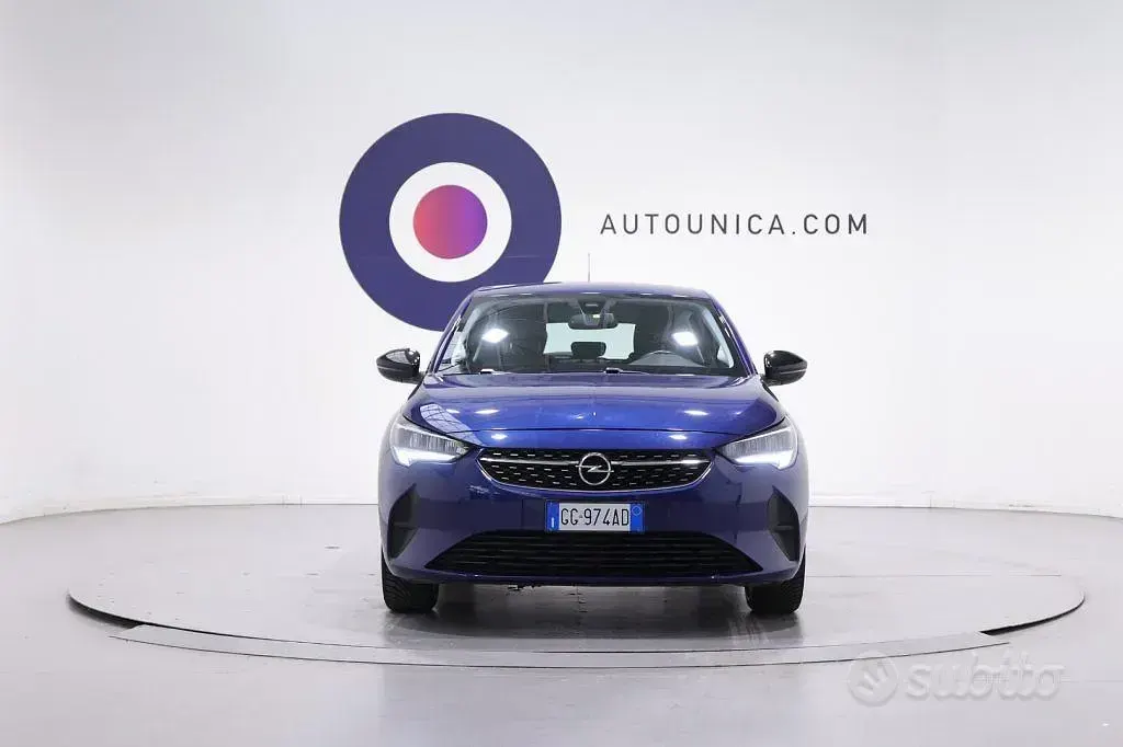 Usata Opel Corsa Elegance 75 CV (55 kW) 2021 Blu Utilitaria