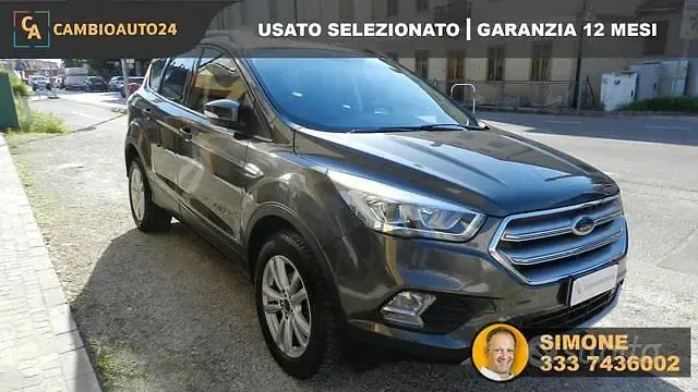 Usata Ford Kuga Business Edition 120 CV (88 kW) 2019 Grigio SUV