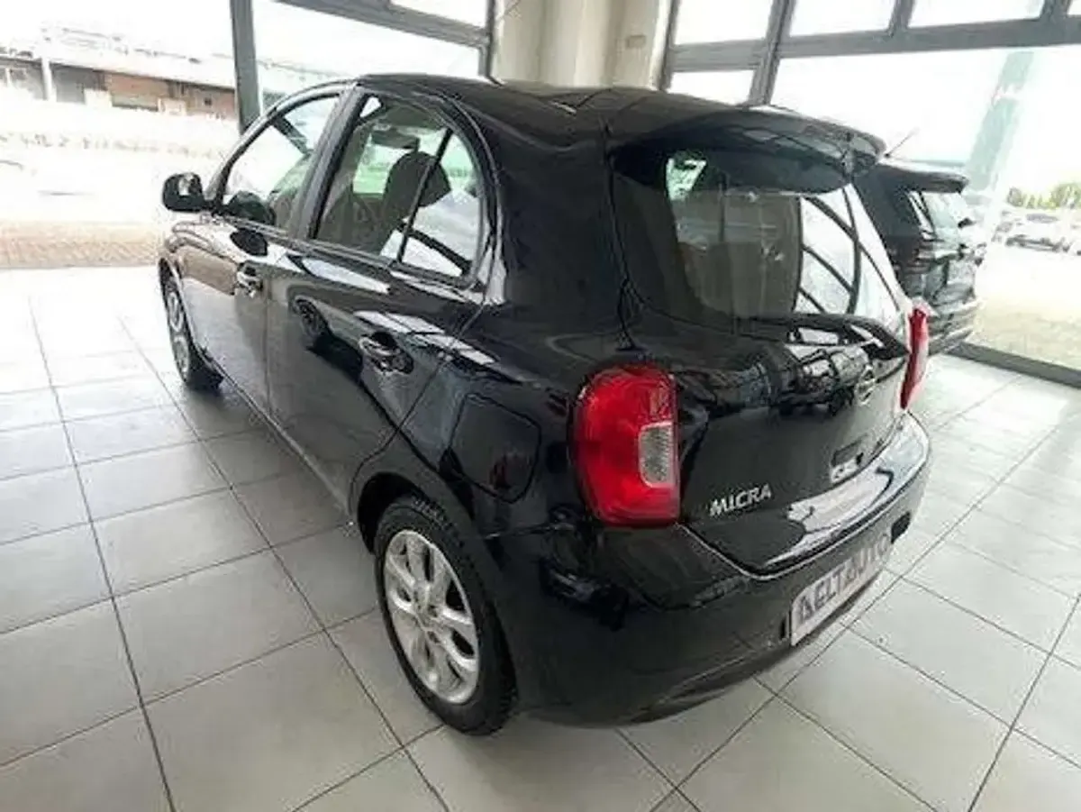 Usata Nissan Micra Acenta 80 CV (58 kW) 2016 Nero Utilitaria