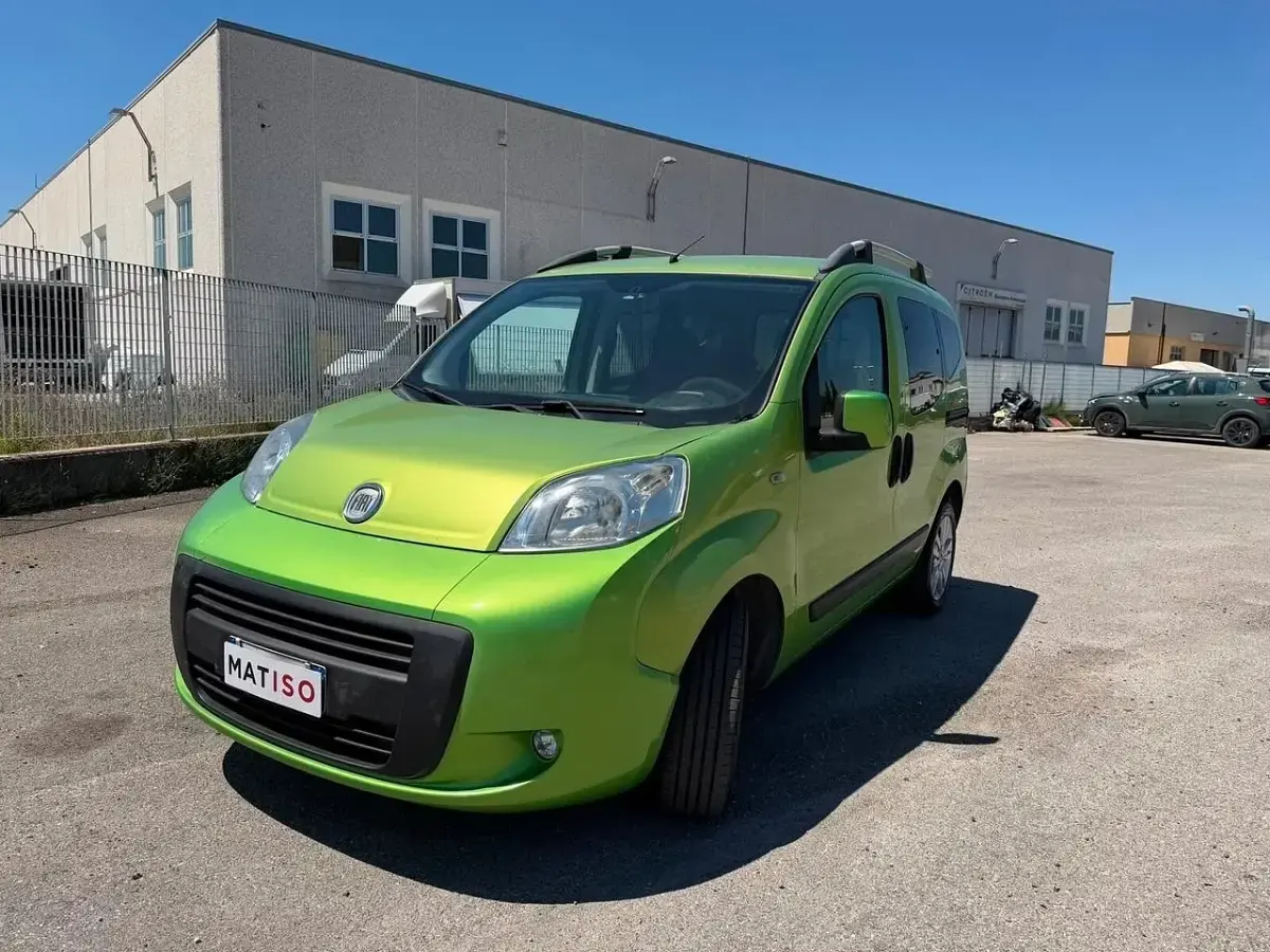 Usata Fiat Qubo Dynamic 75 CV (55 kW) 2008 Verde Monovolume