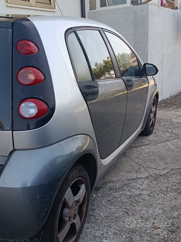 Usata Smart ForFour 75 CV (55 kW) 2004 Grigio Utilitaria