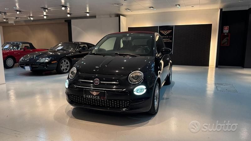 Usata Fiat 500C Dolcevita 69 CV (50 kW) 2019 Nero Cabrio