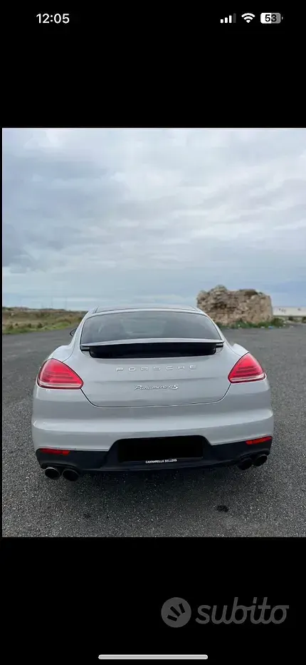 Usata Porsche Panamera 420 CV (308 kW) 2013 Grigio Utilitaria