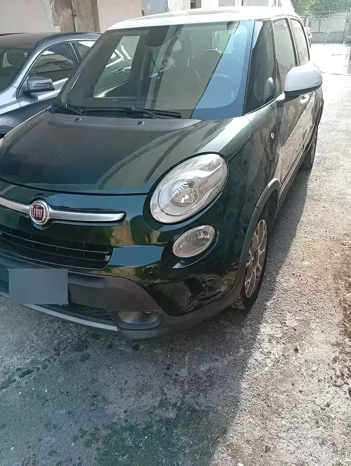 Usata Fiat 500L Trekking 85 CV (62 kW) 2013 Verde Monovolume