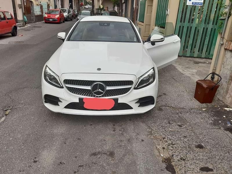 Usata Mercedes C220 Executive 194 CV (142 kW) 2021 Bianco Coupé