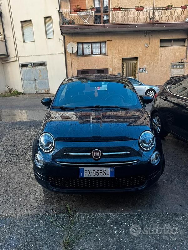 Usata Fiat 500 2019 Blu Utilitaria