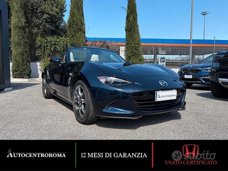 Usata Mazda MX5 132 CV (97 kW) 2021 Blu Cabrio