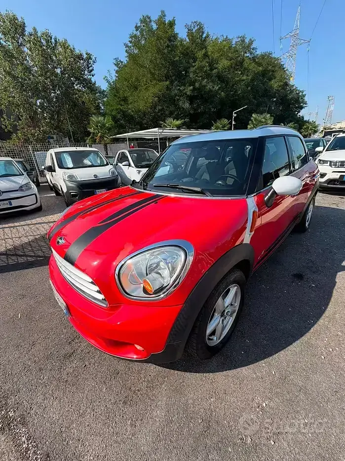 Usata Mini Cooper Countryman 111 CV (81 kW) 2012 Rosso SUV