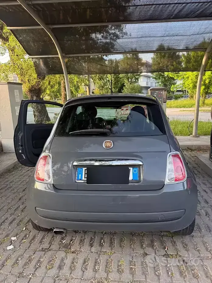Usata Fiat 500 69 CV (50 kW) 2011 Grigio Berlina