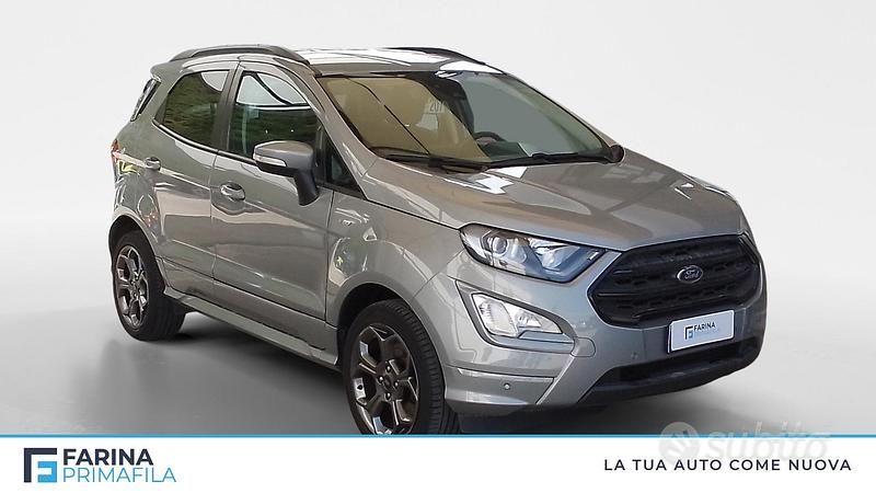 Usata Ford Ecosport ST-Line 125 CV (91 kW) 2022 Solar silver SUV
