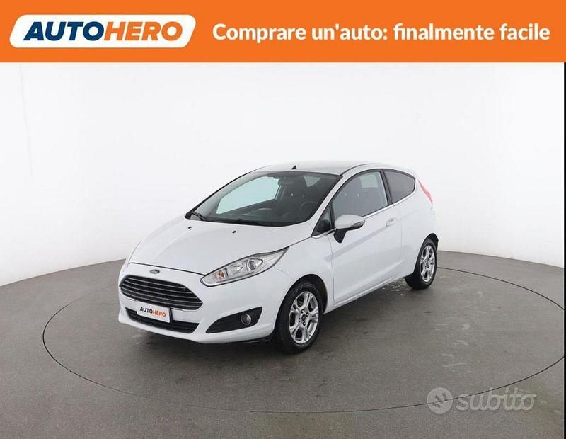 Occasion Ford Fiesta Titanium 75 ch (55 kW) 2017 Blanc Citadine