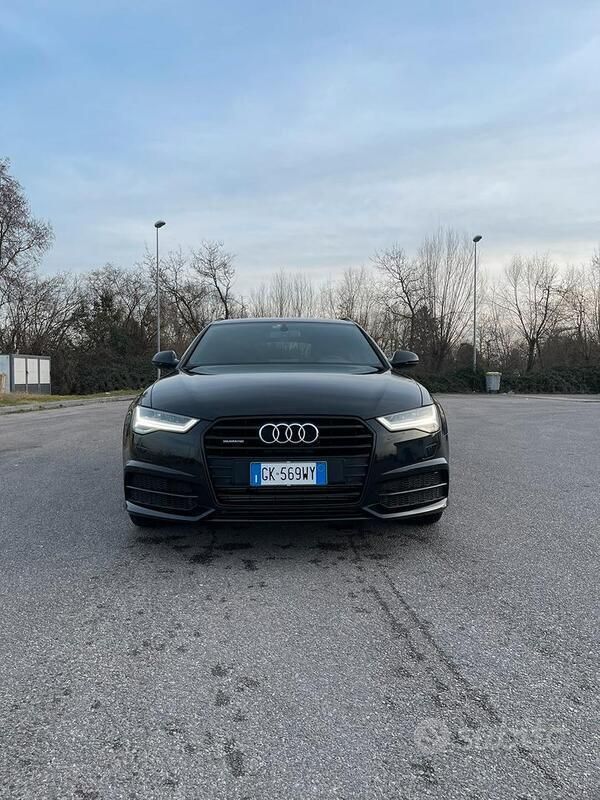 Usata Audi A6 S-Line 218 CV (160 kW) 2015 Nero Station wagon