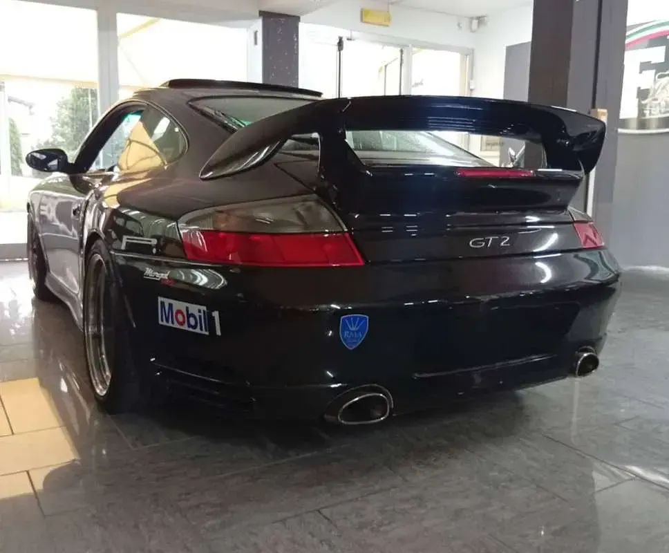 Usata Porsche 996 Turbo 521 CV (383 kW) 2000 Nero Coupé