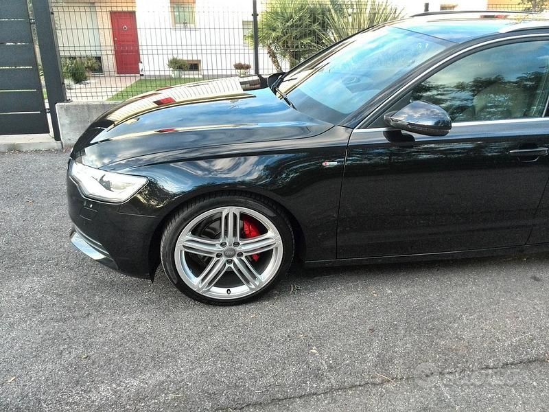 Usata Audi A6 S-Line 177 CV (130 kW) 2013 Nero Station wagon