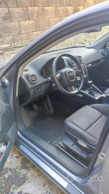 Usata Audi A3 140 CV (102 kW) 2006 Grigio Utilitaria