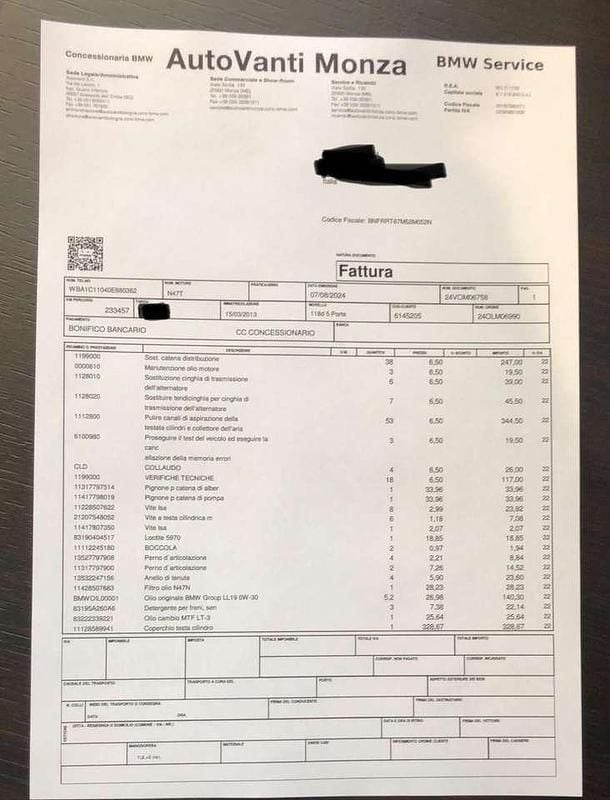 Usata BMW 118 M Sport 143 CV (105 kW) 2013 Nero Utilitaria