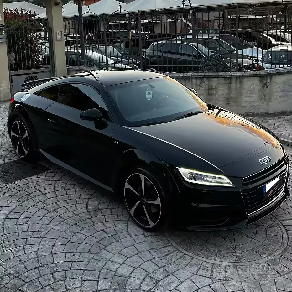 Usata Audi TT S-Line 180 CV (132 kW) 2017 Nero Coupé