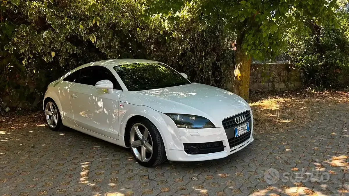 Usata Audi TT S-Line 200 CV (147 kW) 2007 Bianco Coupé