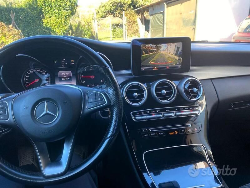 Usata Mercedes C220 170 CV (125 kW) 2016 Nero Coupé