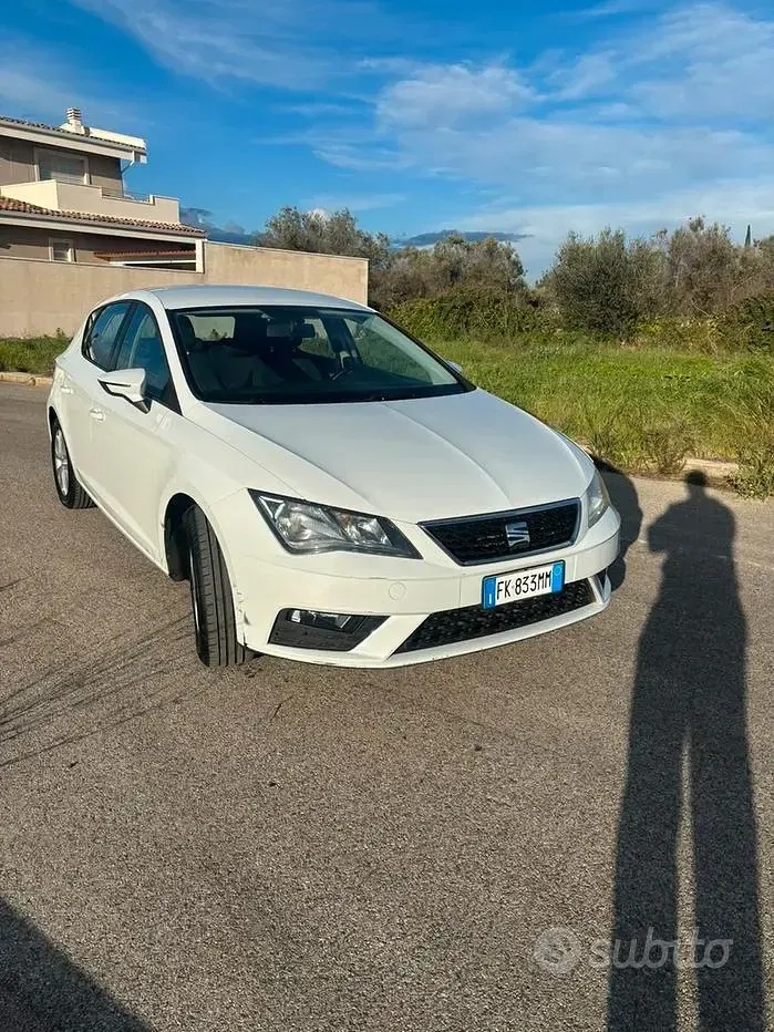 Usata Seat Leon 110 CV (80 kW) 2017 Berlina