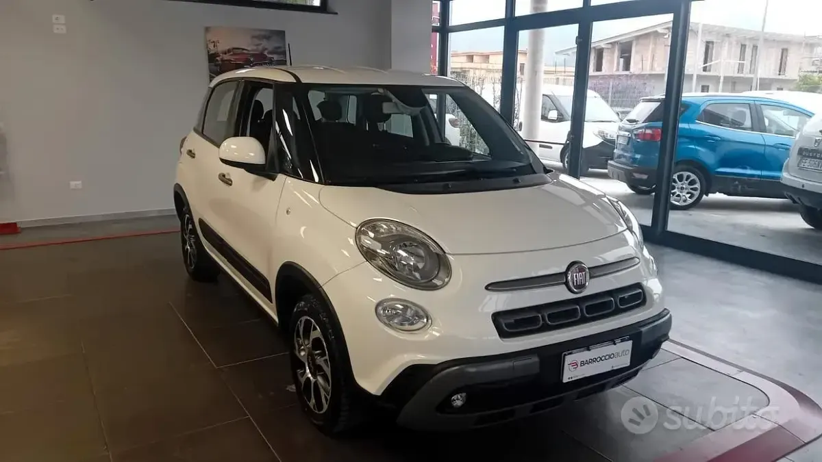 Usata Fiat 500L Cross 95 CV (69 kW) 2021 Bianco Monovolume