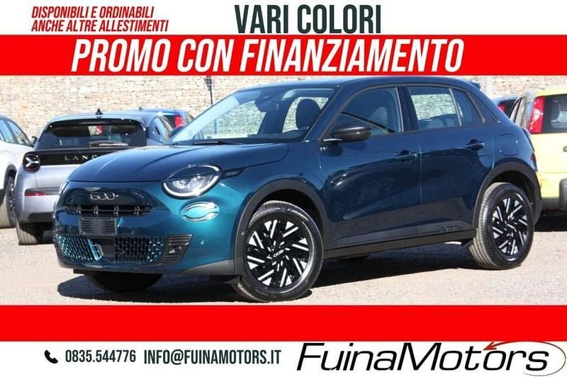 Nuova Fiat 600 110 CV (80 kW) 2026 Nero SUV