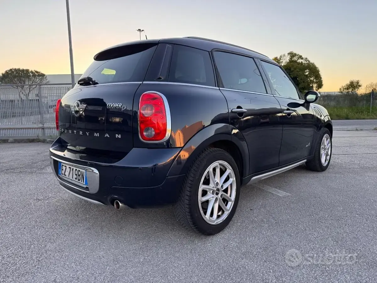 Usata Mini Cooper D Countryman 111 CV (81 kW) 2015 Blu SUV