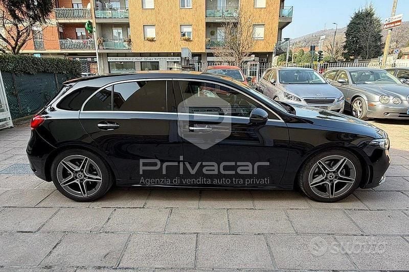 Usata Mercedes A200 Premium 163 CV (119 kW) 2019 Nero Utilitaria