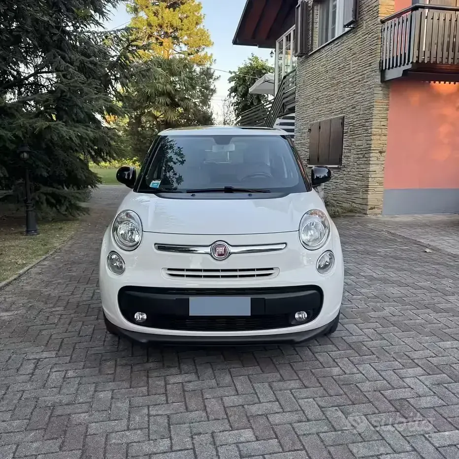 Usata Fiat 500L Easy 86 CV (63 kW) 2014 Bianco Monovolume