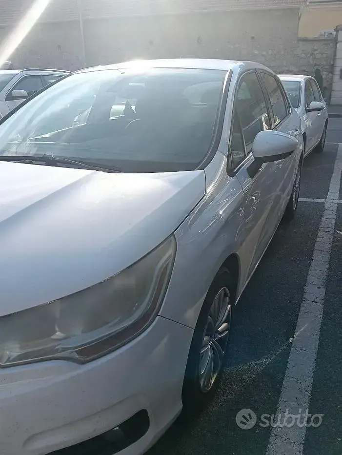 Usata Citroën C4 114 CV (83 kW) 2014 Bianco Berlina